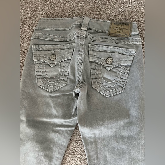 TRUE RELIGION BILLY SUPER T LOW RISE JEANS! - Picture 4 of 9